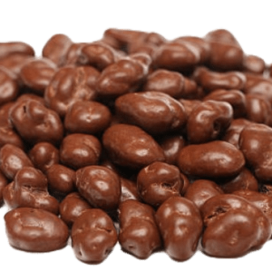 brown chocolate raisins